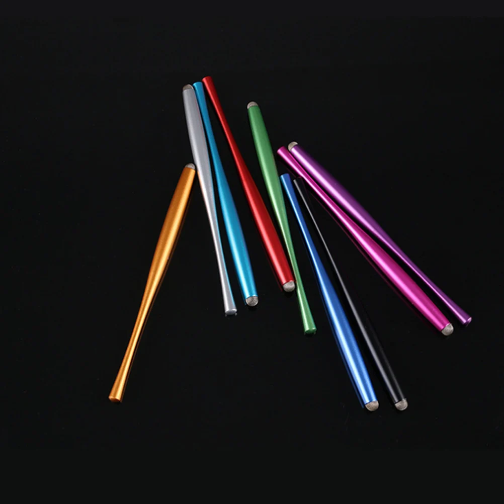 

4 Pcs Pen with Stylus Tip Capacitive Touch Screen Handwriting Blue Computer Pens