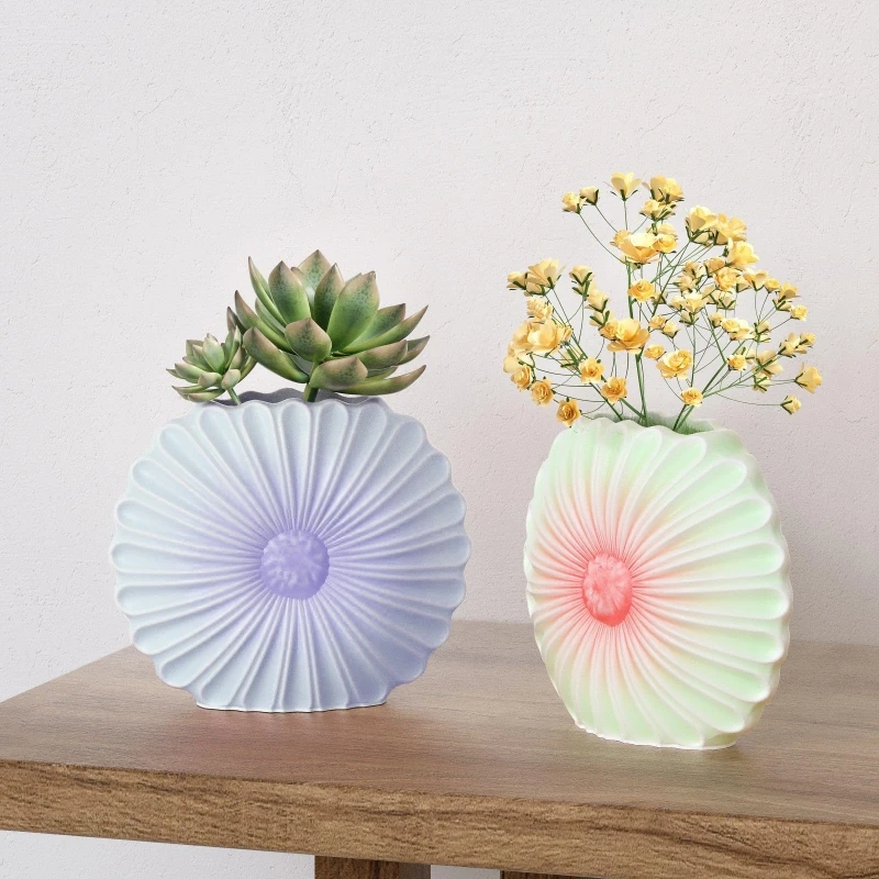 

Силиконовая форма, удобная для изготовления уникальных ваз, идеально подходящая для свадебного домашнего декора, художественных творчества