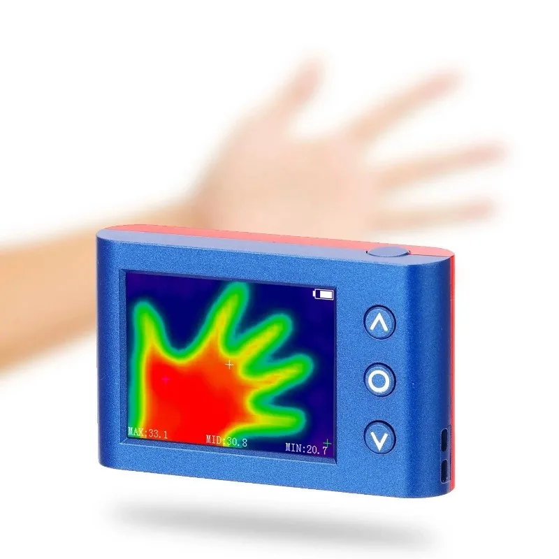 Temperature Sensor MLX90640 Infrared Thermal Imager Camera Digital Thermal Thermometer Imaging Camera Tool With 2.4 Inch Screen
