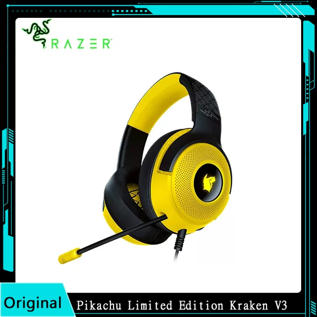 【セール】Razer ポケモン 　ゲーミングヘッドセット ピカチュウ Razer × ポケモン ピカチュウ 有線ゲーミングヘッドセット