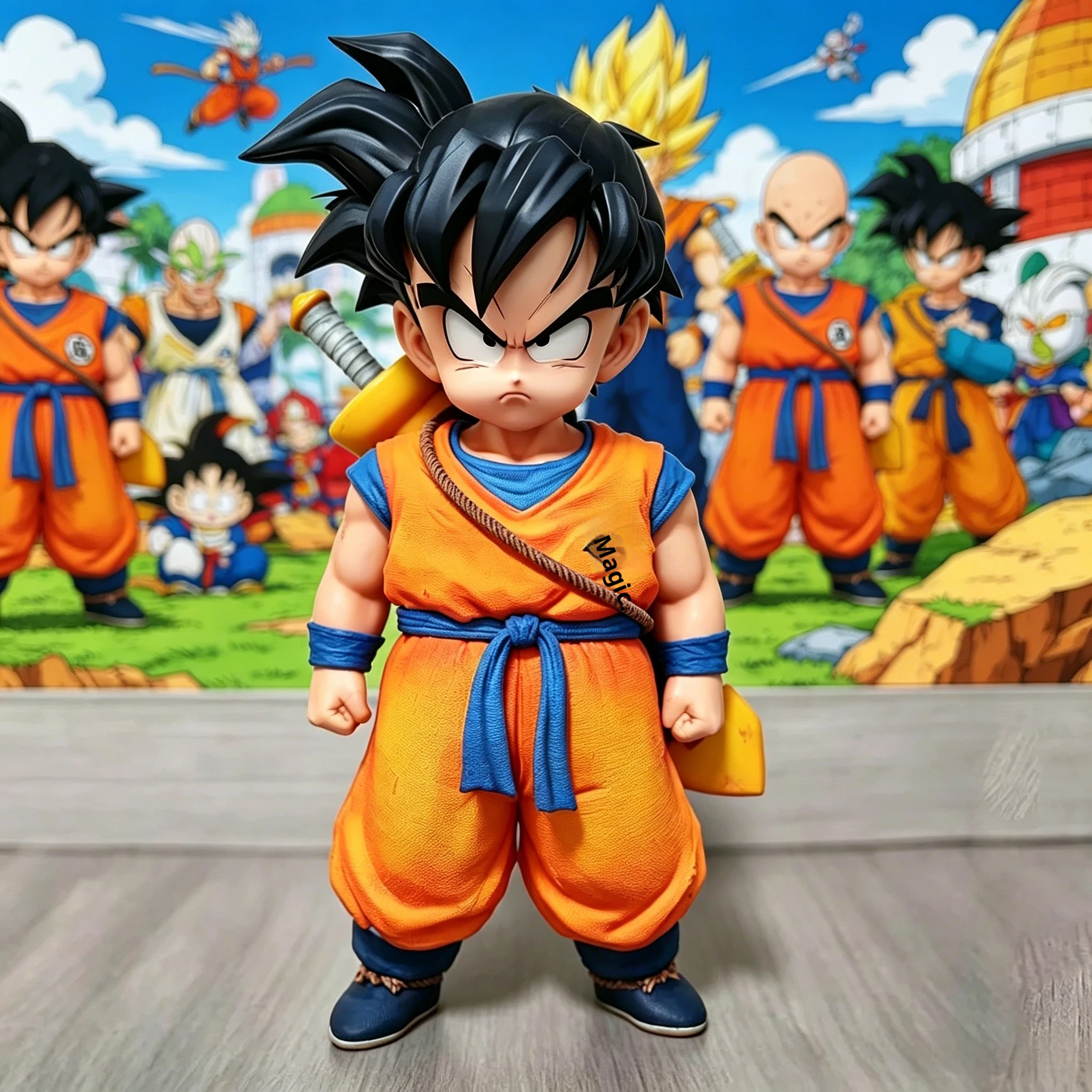 

Dragon Ball Young Gohan With Training Sword Anime Action Figure Pvc Model Toy PVC Collectible Desktop Ornament Statue Decor Gift