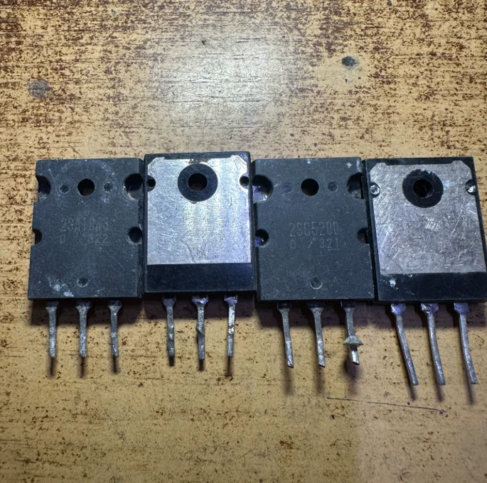 Original disassembly 6pcs=3pair TTA1943 TTC5200 A1943 C5200 2SA1943 2SC5200 TO-3PL  In Stock