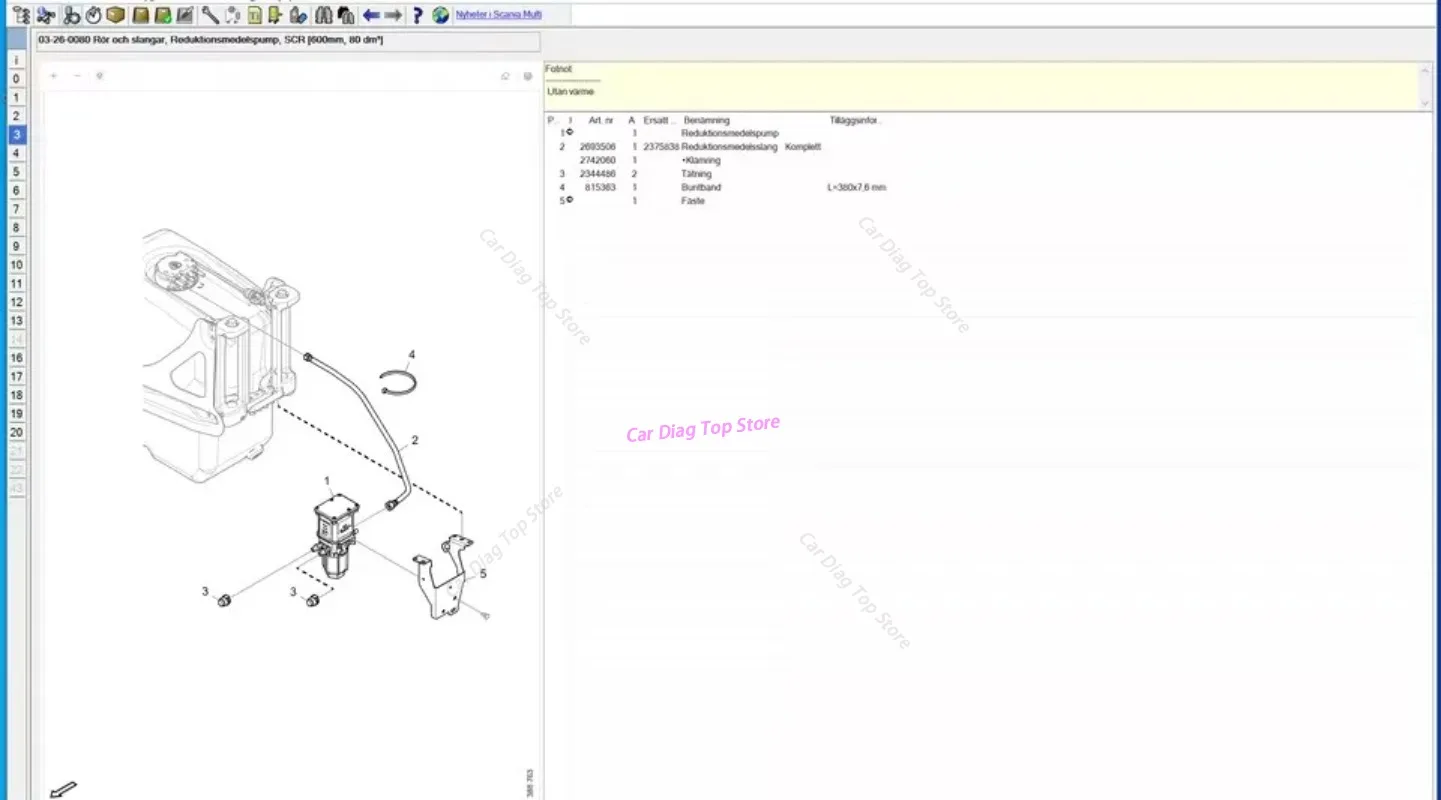 Hot tools  for Scania Multi Electronic Parts Catalogue Release for Scania Multi Truck Bus and Engine for Scania EPC Unlimited PC