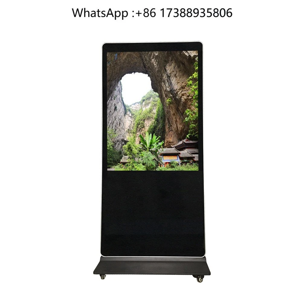 Technology Products Posters Screen Led Videos Mobile Advertising Machine Led Floor Standing Advertising Machine P2.5