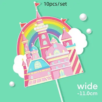 10 最佳銷售 城堡蛋糕裝飾 - №1