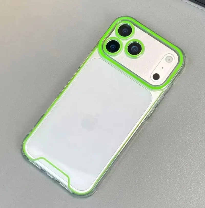 Night Lighting Soft Case For iPhone 17 18 Pro Max 16 15 14 13  Pro Max Phone Luminous Clear Silicone Shockproof Cover Funda view 6