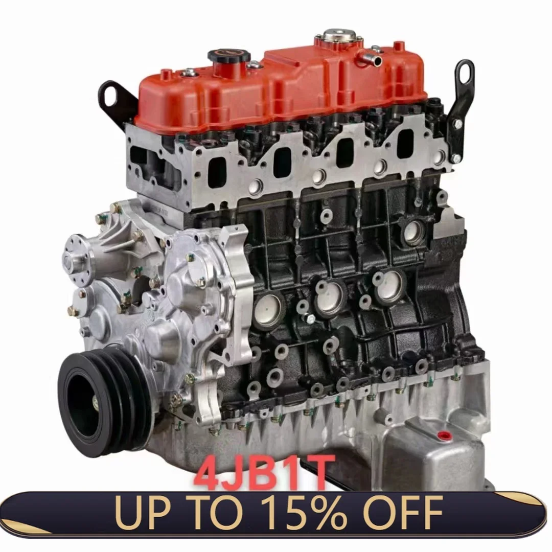 HOT-100% Tested 4JB1 4JB1T Engine For ISUZU D-MAX PICKUP TRUCK Car Engine Accessories Auto Parts Diesel Engine