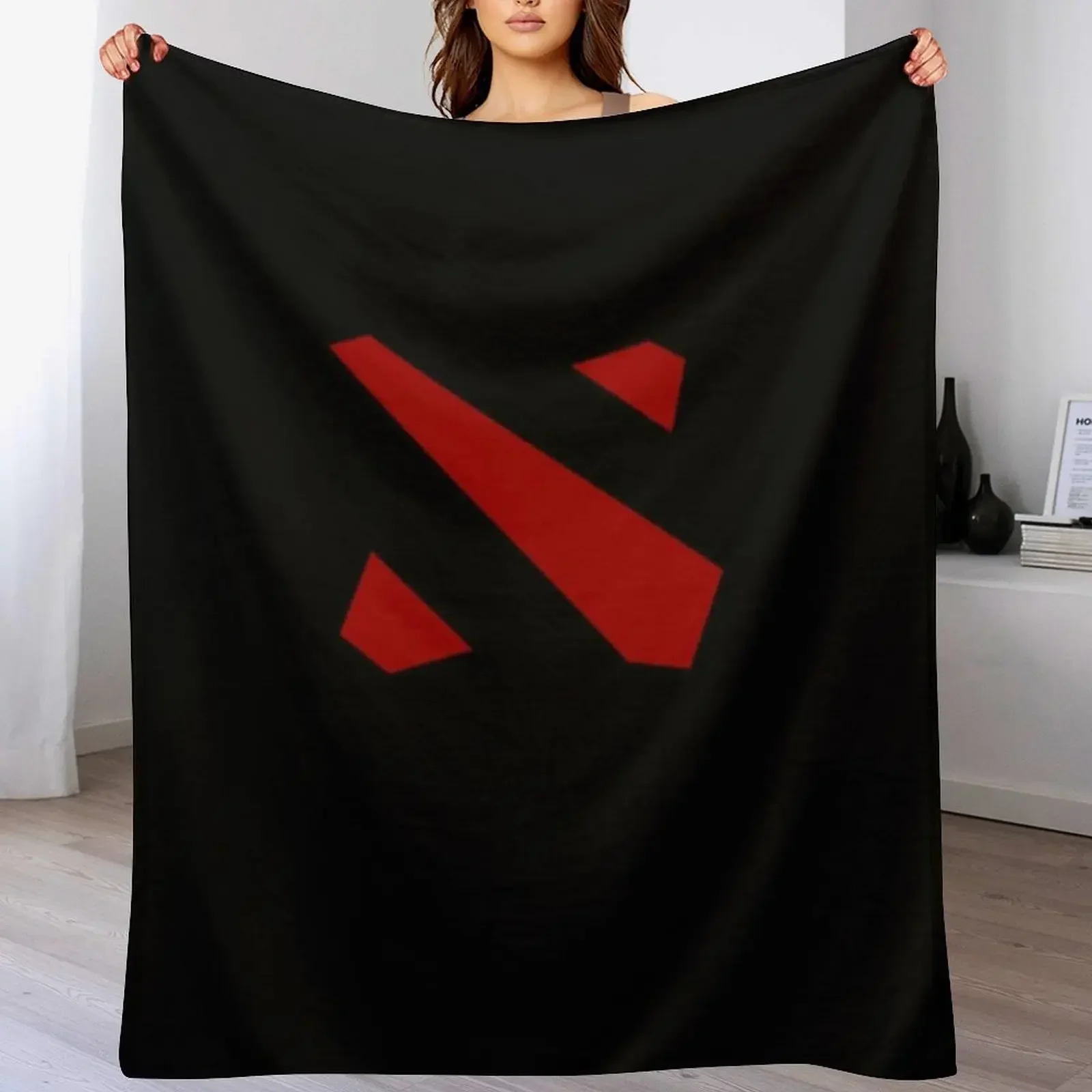 

Dota 2 Left Crest Logo Throw Blanket For Baby Vintage Hairys Blankets