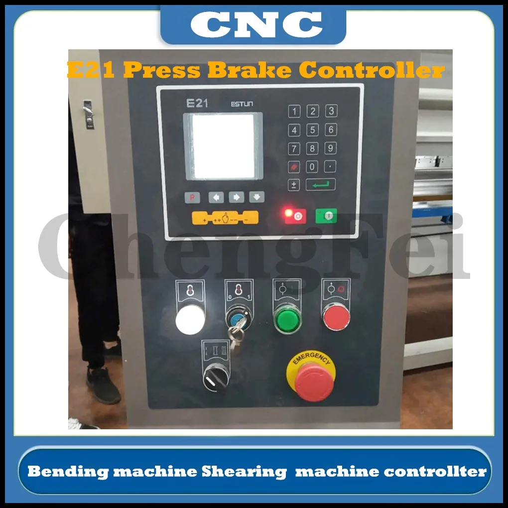 NEW Estun E21 bending control system, bending machine controller, support single-step/multi-step programming, manual axis shift