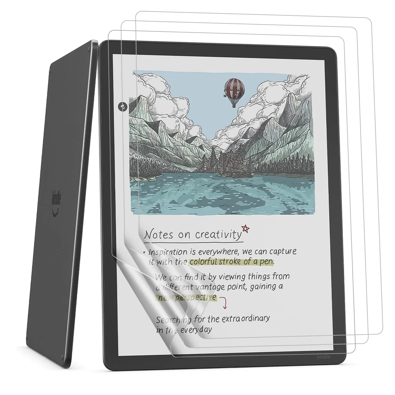 

Защитная пленка MoKo (3 шт.) с эффектом бумаги для 11-дюймового Kindle Scribe Colorsoft, аксессуары для Kindle Scribe 3-го поколения 2025 года, для письма