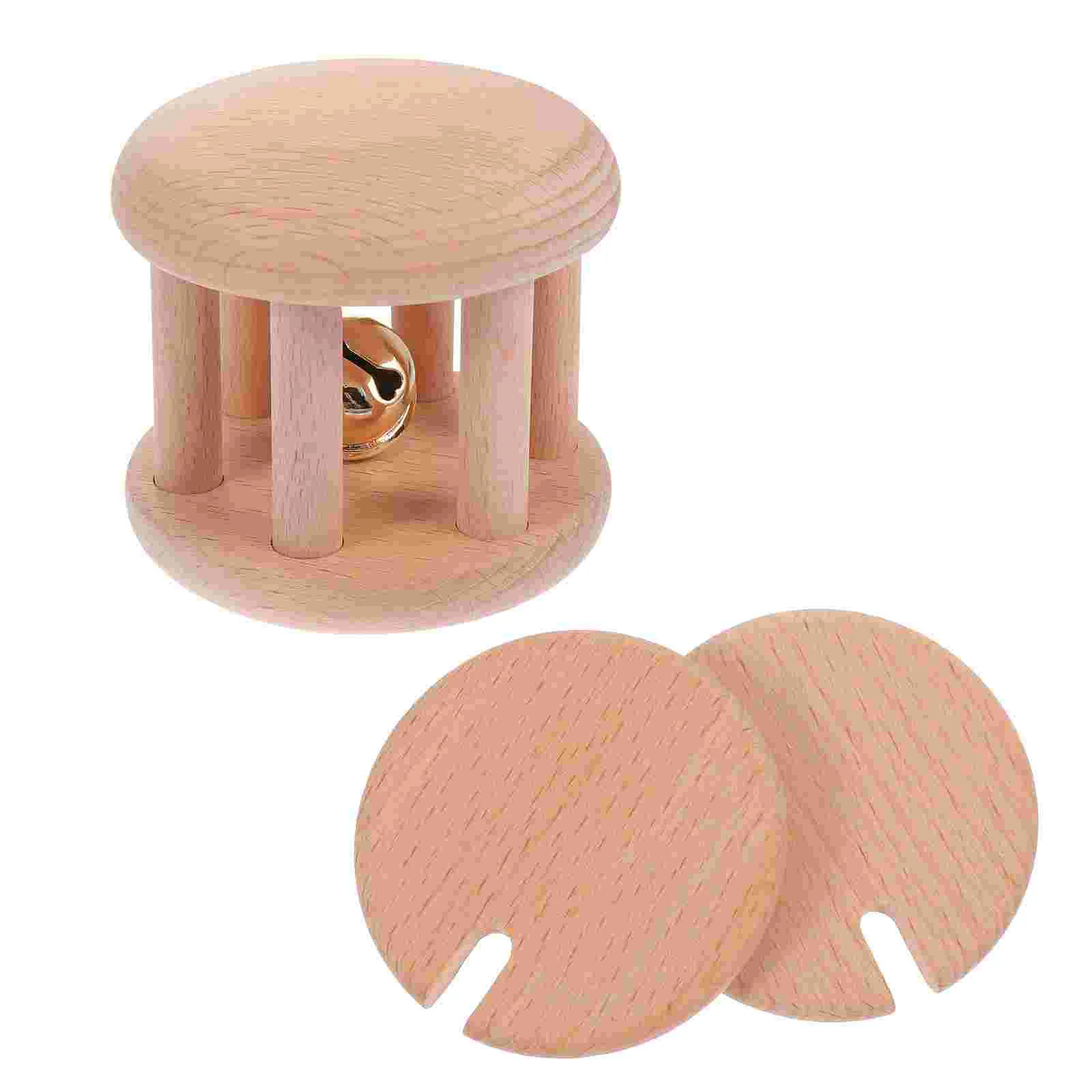 Vorschule Spielzeug Holz Zähne Schleifen Holz Säugling Beißring Zahnen Spielzeug Baby Molaren Rassel Kauen Beruhigende Kind Puzzles