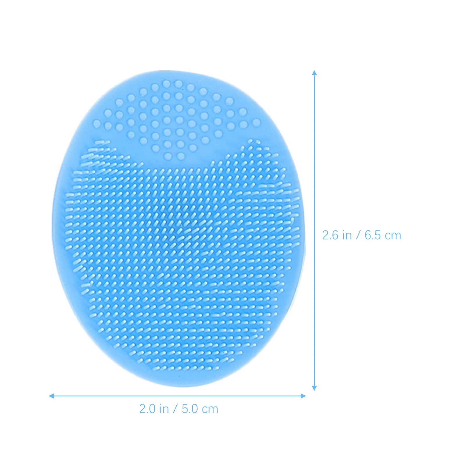 6개입 얼굴 클렌저 브러시 실리콘 부드러운 피부 관리 브러시 얼굴 각질 제거 딥 클렌징 스파 얼굴 각질 제거기