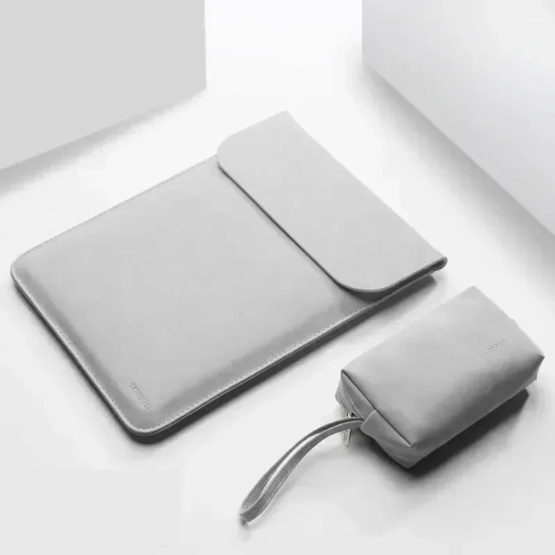 for Microsoft Surface Laptop AI PC 5 4 Case Studio Go 3 2 Cover Soft Matte PU Leather Magnet Flip Sleeve Charger Bag MousePad