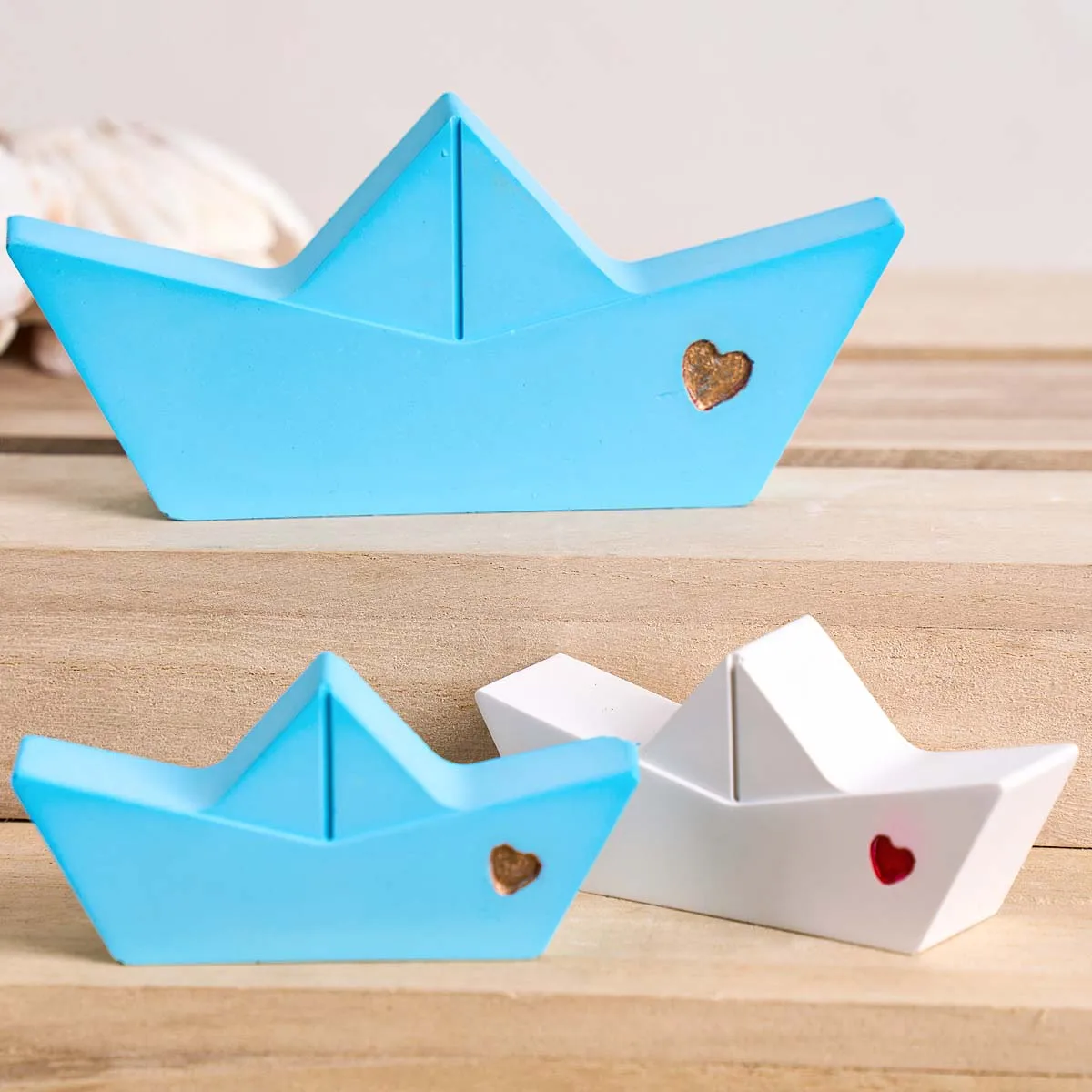

3D бумажная лодка в форме сердца, силиконовая форма для свечей, сделай сам, лодки, аромат, гипсовые формы, мыло, смола, принадлежности для рукоделия, домашний декор, художественные подарки