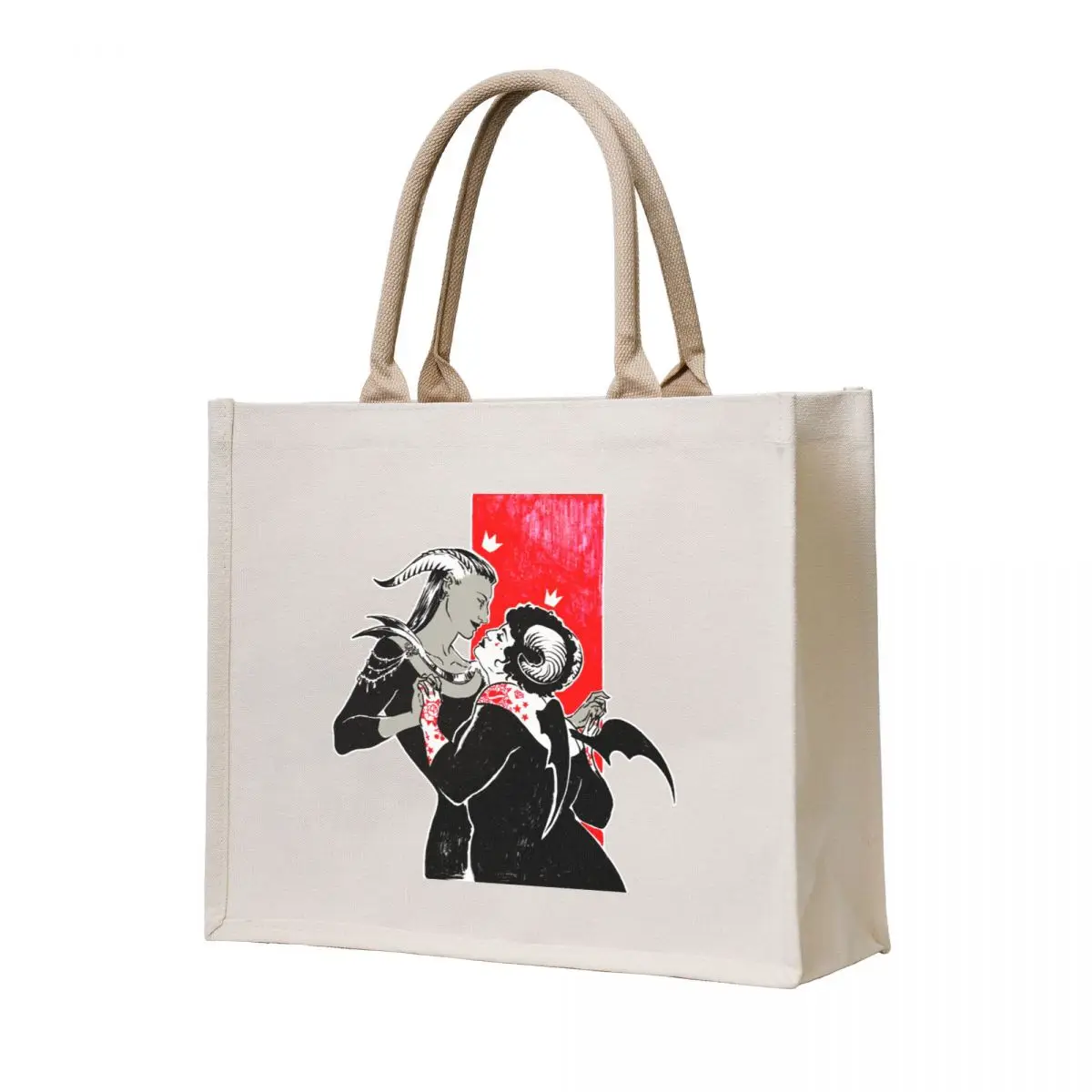 

Devil Girlfriends Tote Bag hand bags Women's shopping bag canvas bags