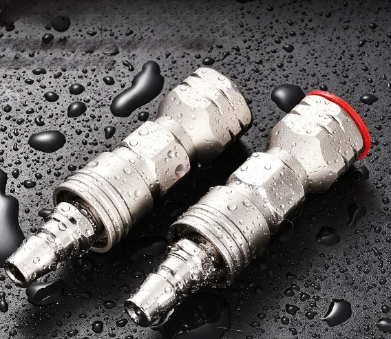 Stainless Steel Spray Nozzle with Dust Cap and Precision Orifice Range 0.43mm to 0.635mm for Viscosity Matching