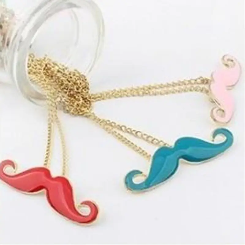 2026 Fashion Wholesale Vintage Exquisite Long Mustache Necklace Female Design Necklace Women Pendant Necklace