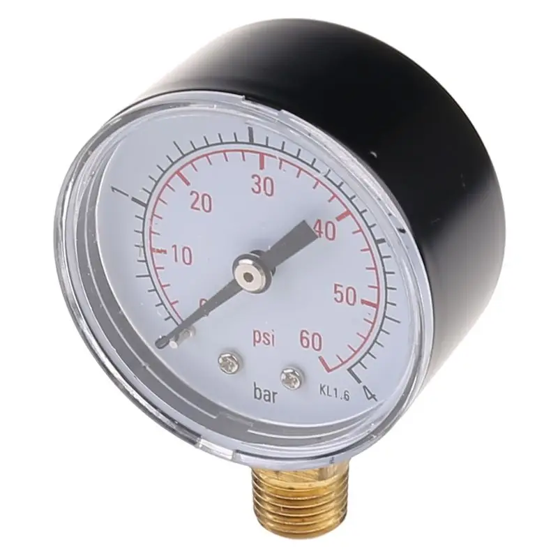 Vacuum Pressure Gauge Air Gauge Air 0-60 Mini Pressure Gauge Pool Spa Filter Water Pressure Measuring