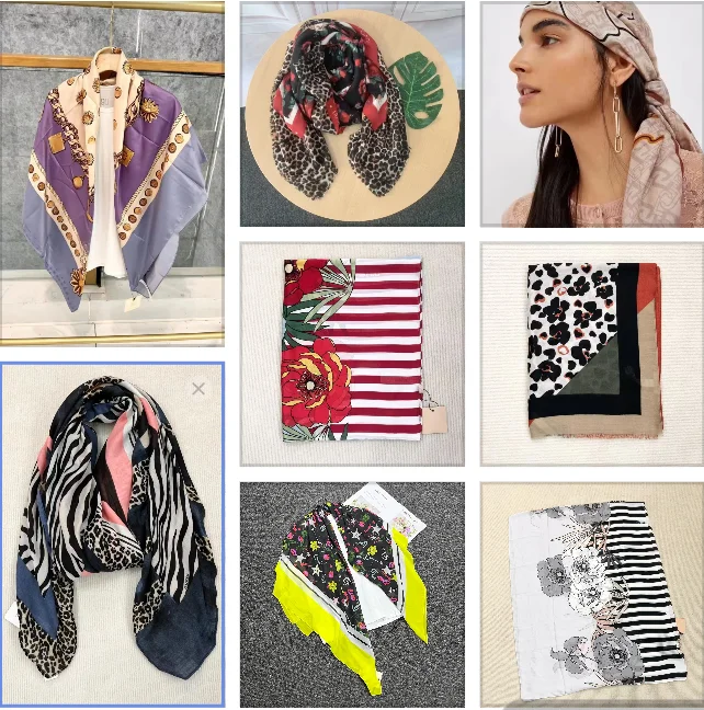 Nuevo chal y bufanda de regalo de estilo de viaje de moda decorativa impresa para comercio exterior