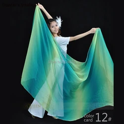 Belly dance veils  Silk scarf hand throwing hand yarn scarf for belly dancing veils