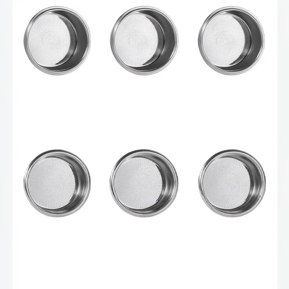 For For YKE Coffee Maker Filter Basket 304 Stainless Steel Precision Replacement Cup Espresso Extraction Accessory 51 54 58mm