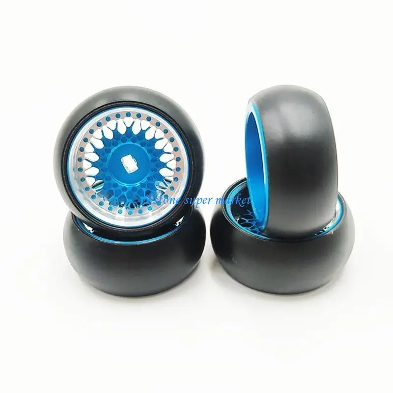 

090B Spoke Wheel Rc Car Drift Tires for RC 1/28 Wltoys K969 K989 P929 Hobby Model