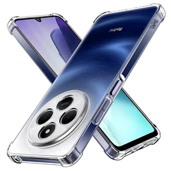 Crystal Shockproof Clear Soft Silicone Case For Xiaomi Redmi 14C Redmi14C 4G Transparent Back Cover Poko Little Poco C75 PocoC75