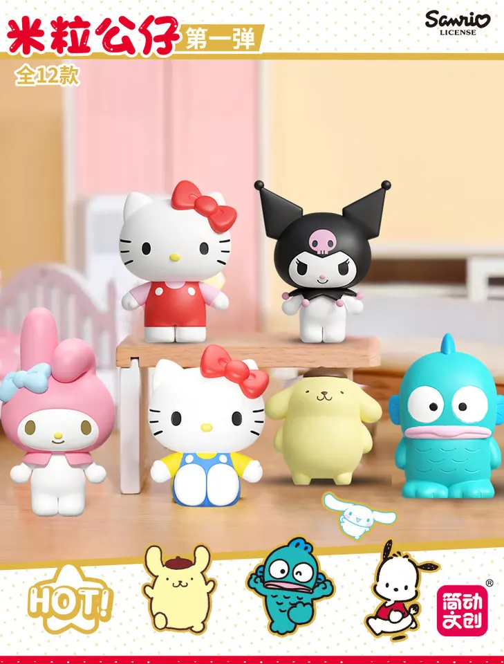 Jandoon Original Sanrio Blind Box Doll Hello Kitty Melody Kuromi