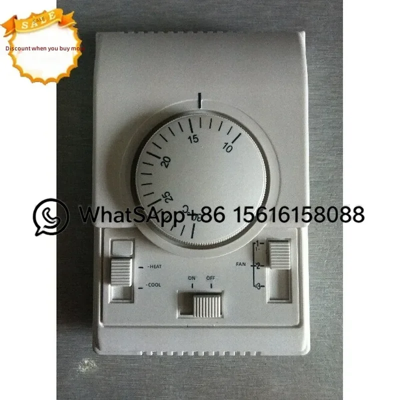Honeywell Central Air Conditioning Thermostat Mechanical Knob Temperature Control Switch Fan Coil Panel Switch Model