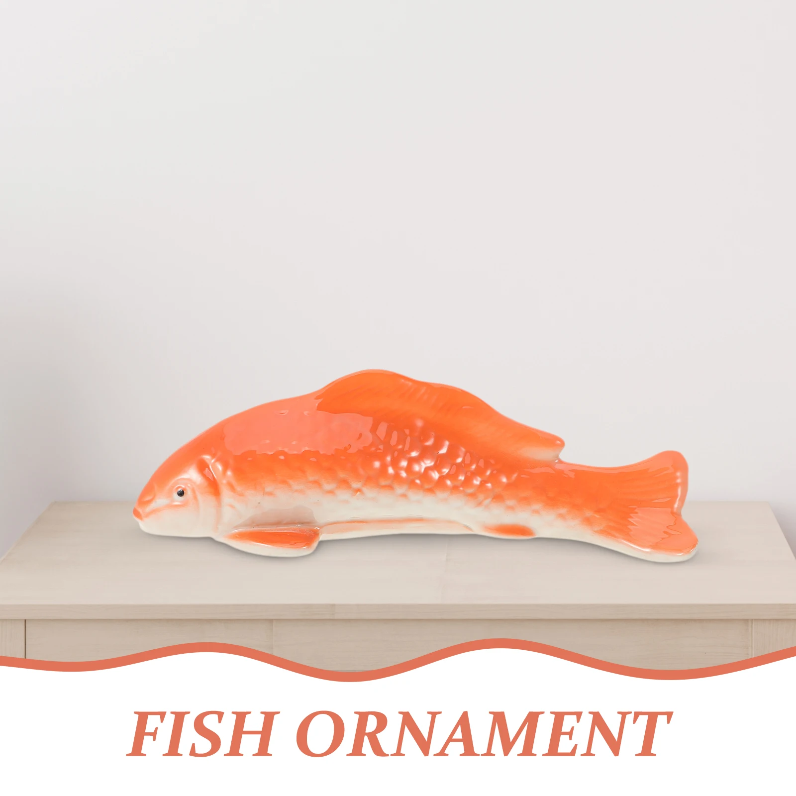 

Floating Ceramic Sculpture Aquarium Ornament 9cm Height 28cm Length 8cm Width Decorative Fish Tank Floating Decoration