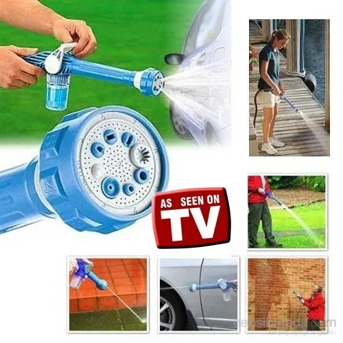 Ingenious 8 Multifunctional Pressurized, Sparkling Wash and Watering Gun