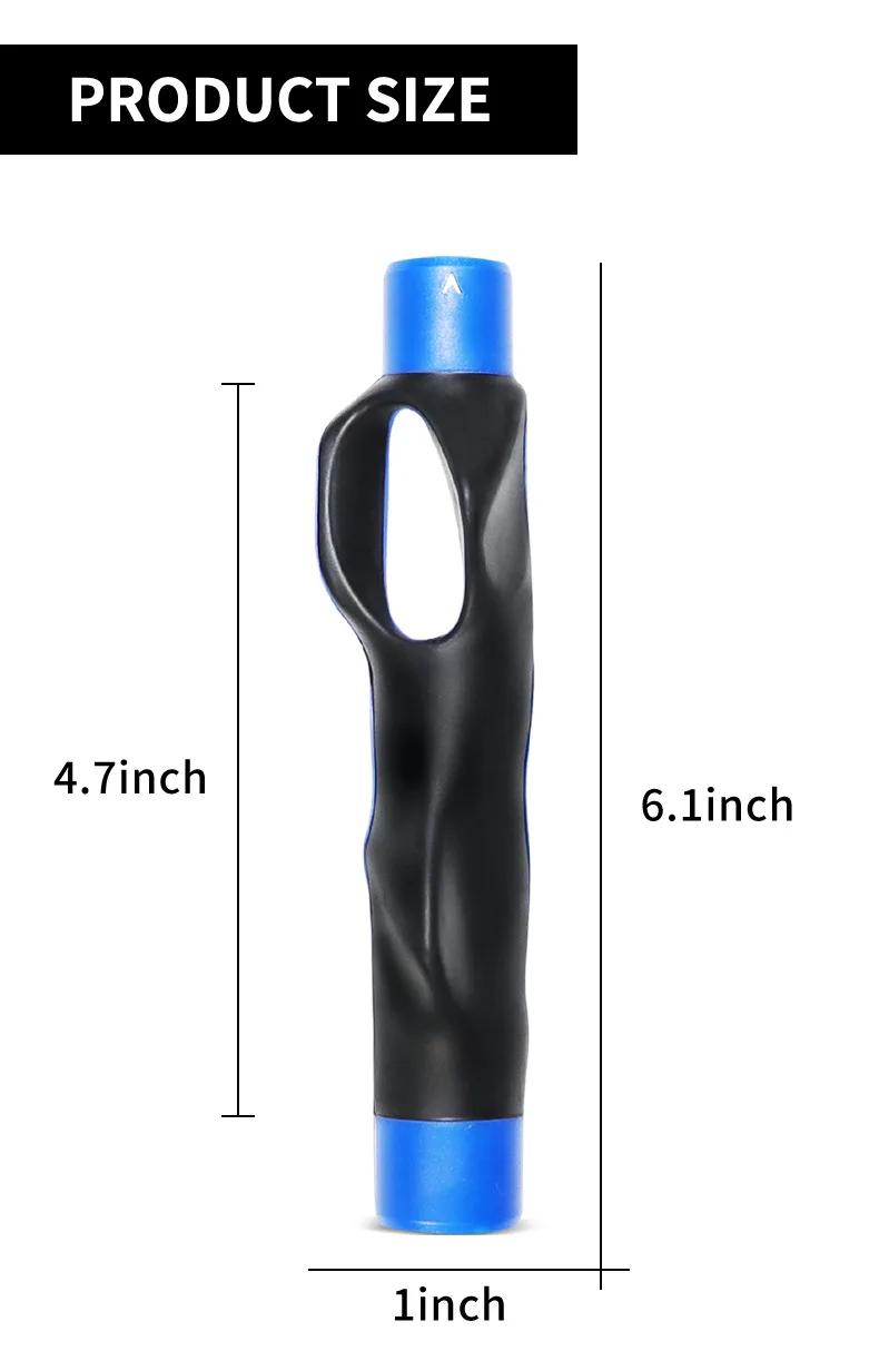 Golf Grip Trainer Golf Club Trainingshilfe Verbessern Sie die Griffstärke Golf Grip Kit für Golfschläger, um die richtige Handposition zu trainieren – Detail 5