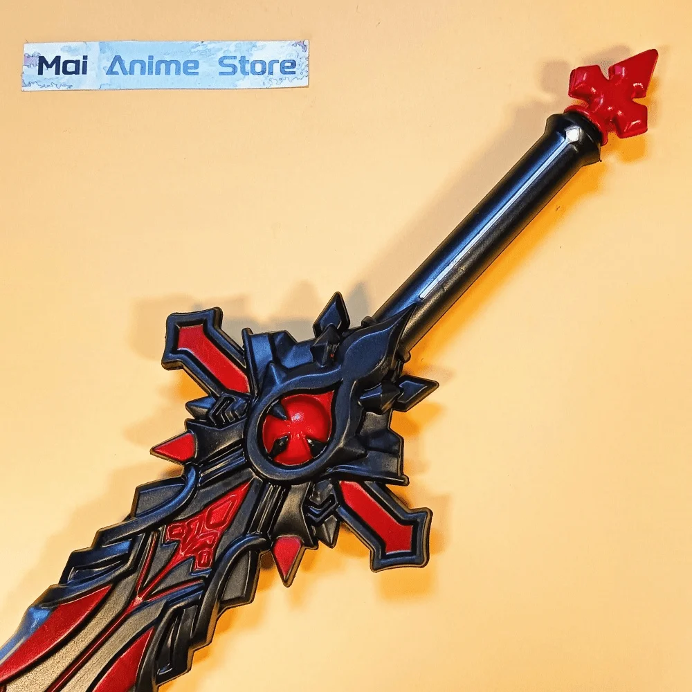 39인치 원신 카타나 오리지널 ABS 검 실제 크기 일본 카타나 애니메이션 코스프레 소품 닌자 칼 무딘 장난감 선물