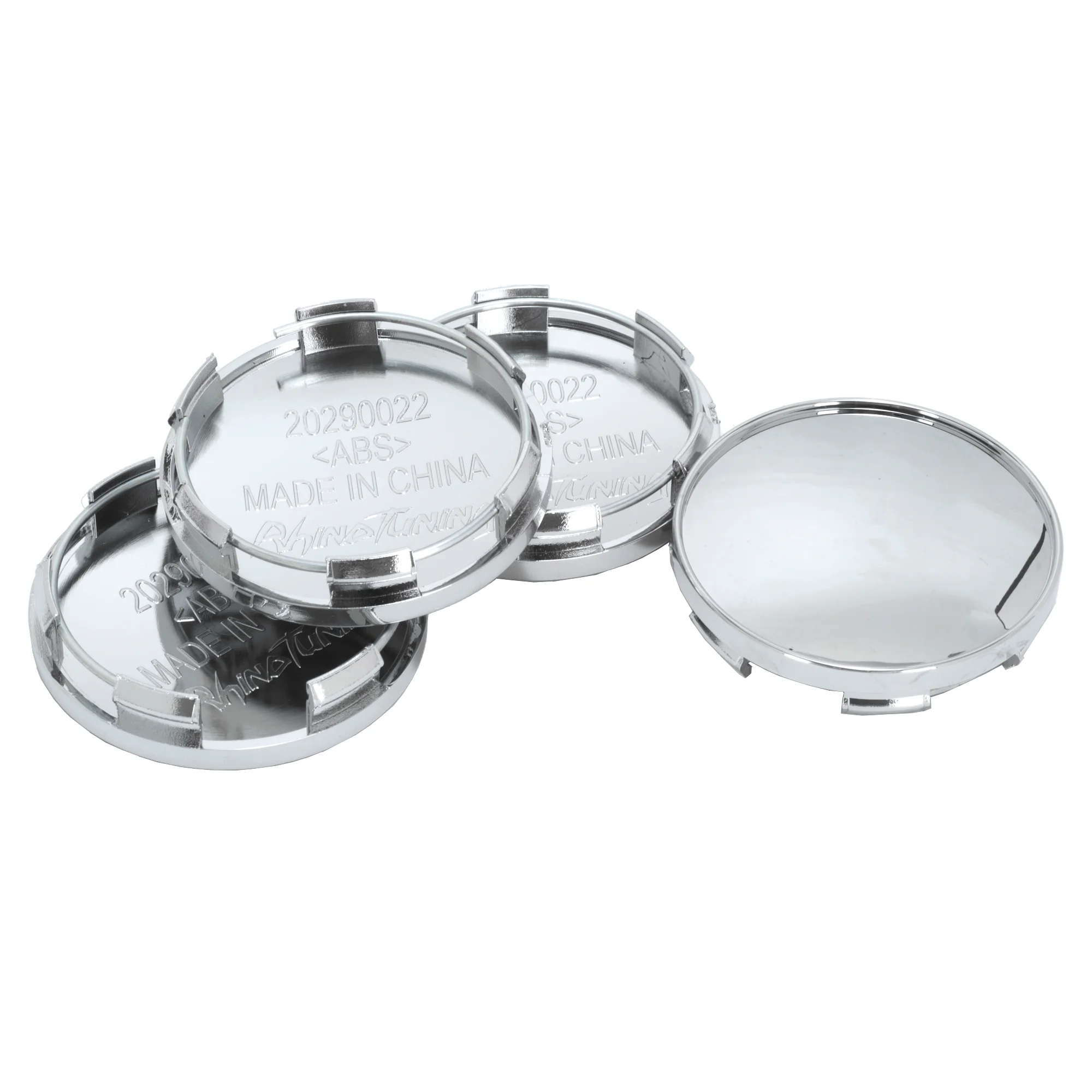 CFPerformance 4 Stück 65mm/2,56" Außendurchmesser 61mm/2,4" Innendurchmesser Radnabenabdeckung Reifenfelgenabdeckung Schutz Dekorationen Auto-Styling-Zubehör – Detail 10
