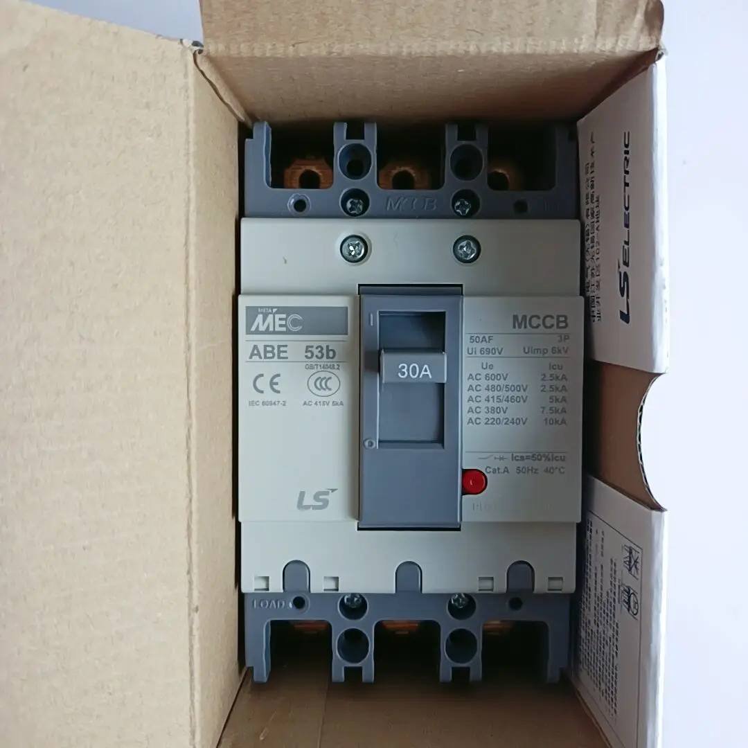 ABE33b Authentic original ABE 33b LS Molded case circuit breaker ABE-33B Air switch 3P 3A/5A/10A/15A/20A/30A/40A/50A/60A