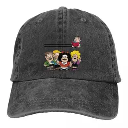 Czapka z daszkiem dla przyjaciół czapka męska czapki damskie daszek ochronny Snapback Mafalda Cartoon