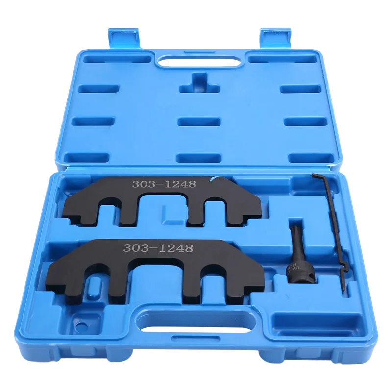 

Camshaft Holding Tool Kit With Tension Tool Timing Alignment Holder Tool For Ford 3.5L 3.7L 4V Engines