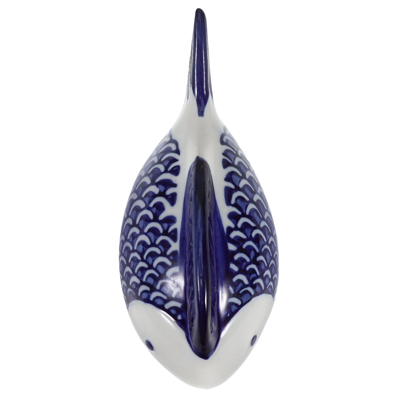 

Miniature Porcelain Ceramic Floating Koi Fish Aquarium Ornament for Fish Tanks Pond Garden Desktop Fairy Decoration