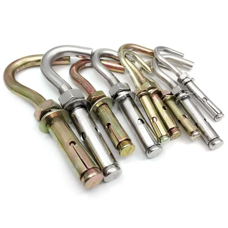 Sleeve Anchor Concrete Expansion Eye Bolt 304/Galvanized Sheep Eye Expansion Ring Expansion Screw Concrete Wall Expansion Hook