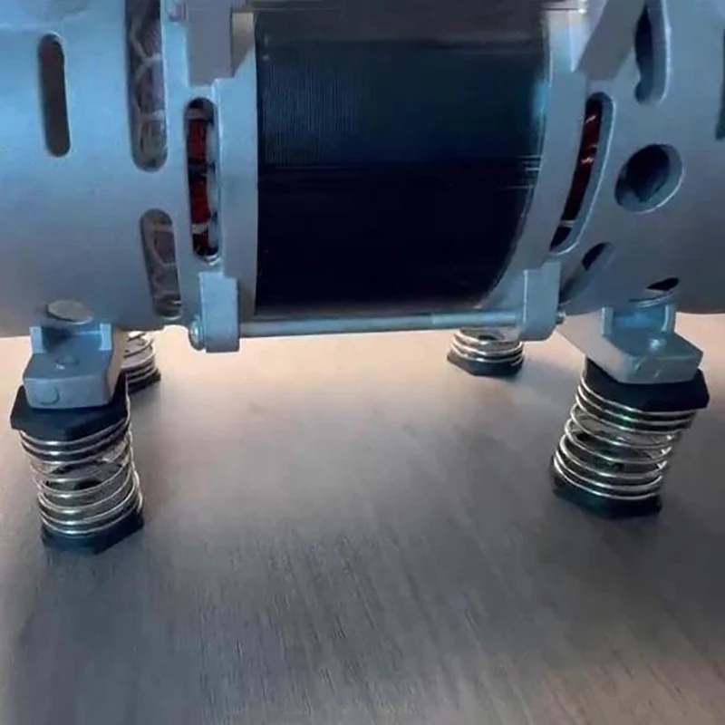 4 Stück 40/50 mm stoßfeste Druckfedern für Luftpumpen – Dämpfungsfedersitz und M6-Federpolster für Sauerstoffkonzentrator