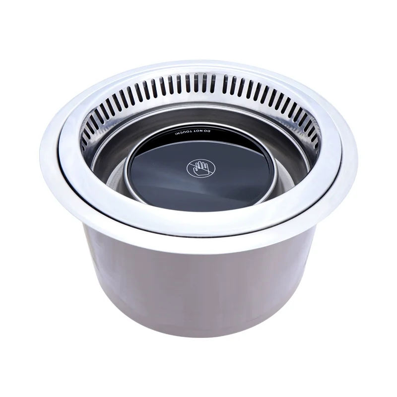 

Light Wave Electric Barbecue Grill Smokeless Electric Grill High-end Barbecue Hot Pot Dual-use Stove