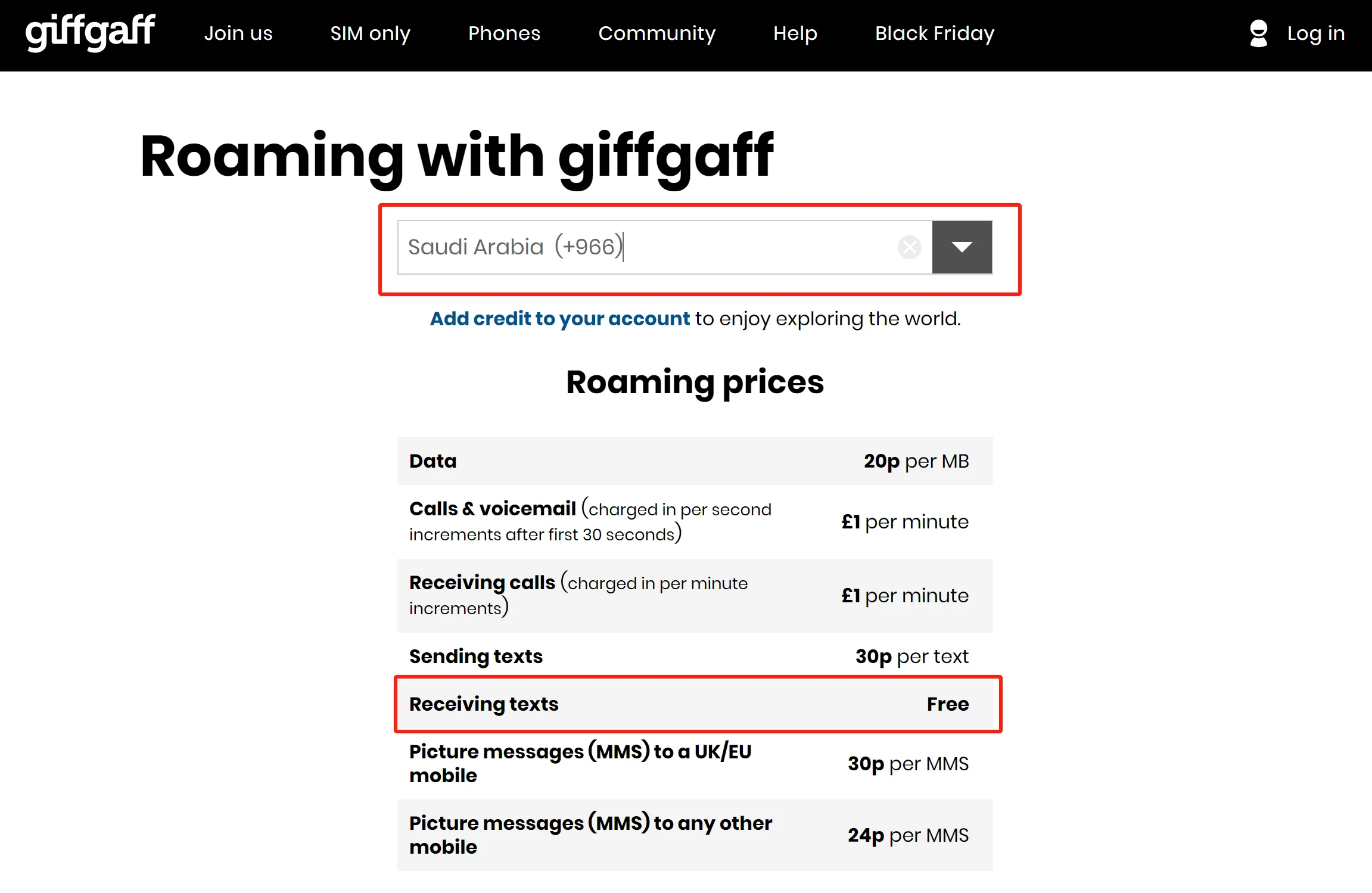 Global SMS-registratiekaart; UK-telefoonnummer; UK Giffgaff SMS Sim-kaart; Reset de geldigheidsperiode per 180 dagen per verbruik