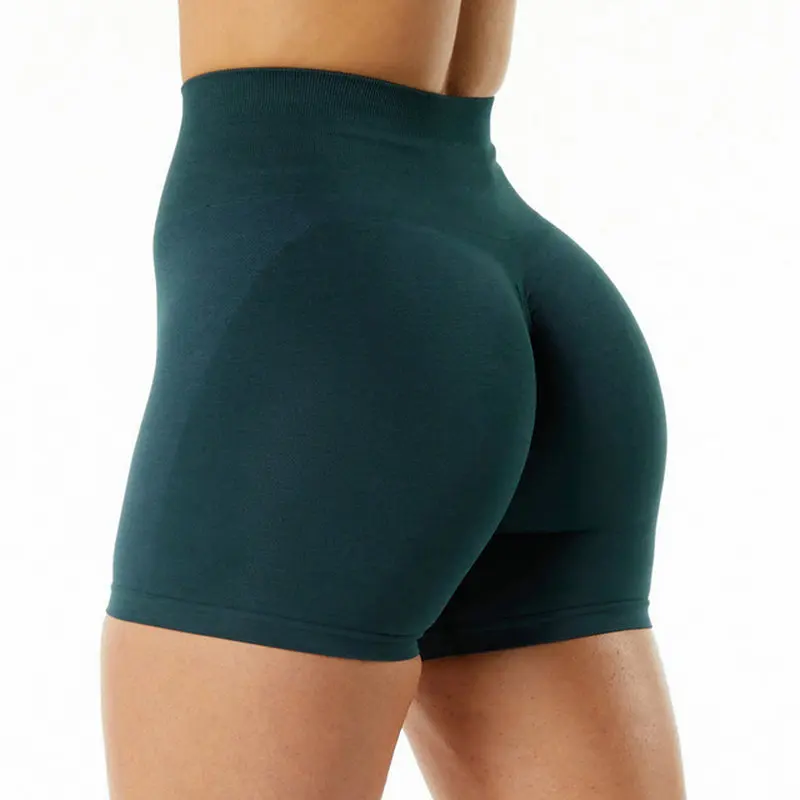 XS-XL Women Seamless Shorts High Waist Scrunch Butt Booty Gym Workout Short Fitness Running Alphalete Amplify Actively Shorts