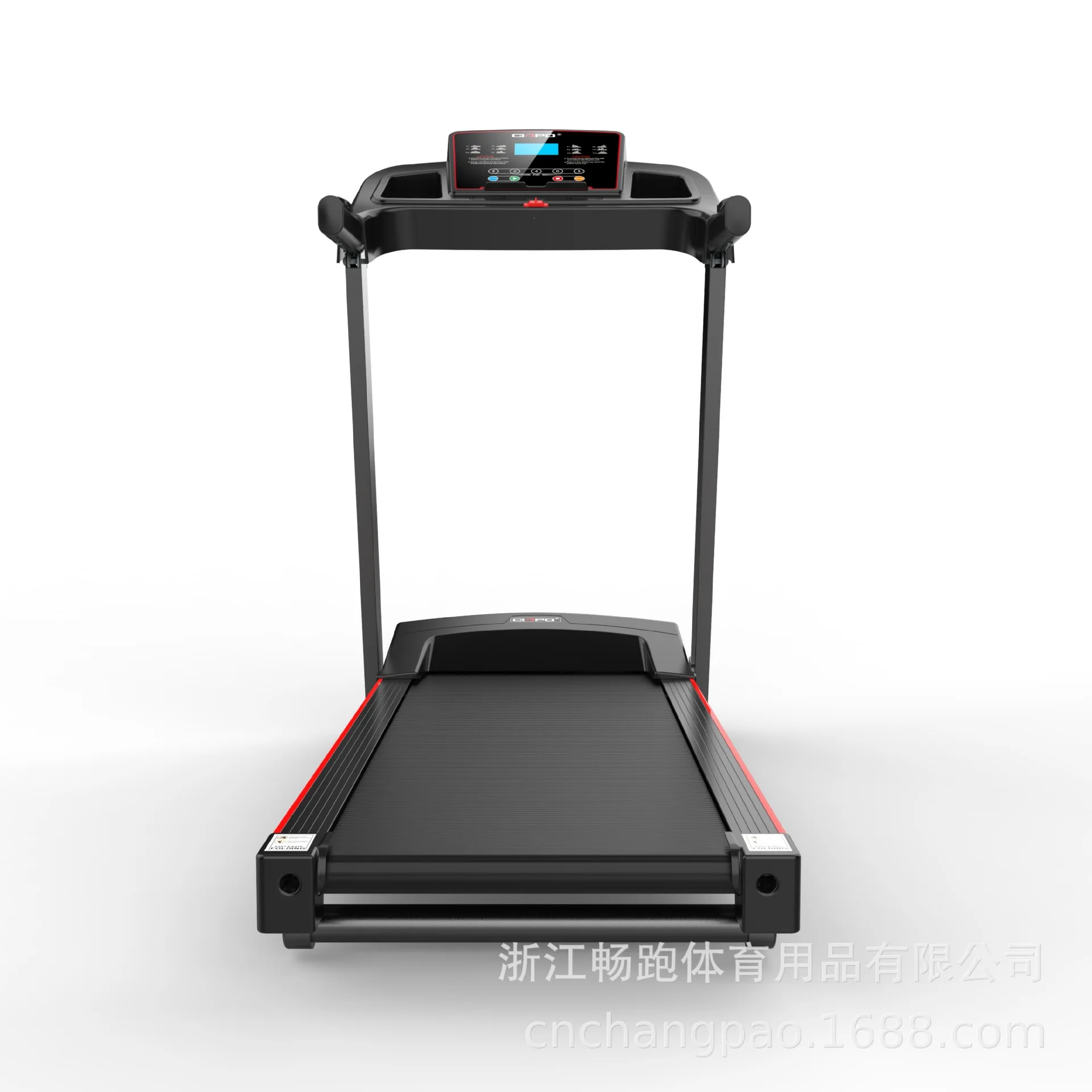 Wholesale custom DC 3.5 motor for sale semi-commercial electric folding home treadmills