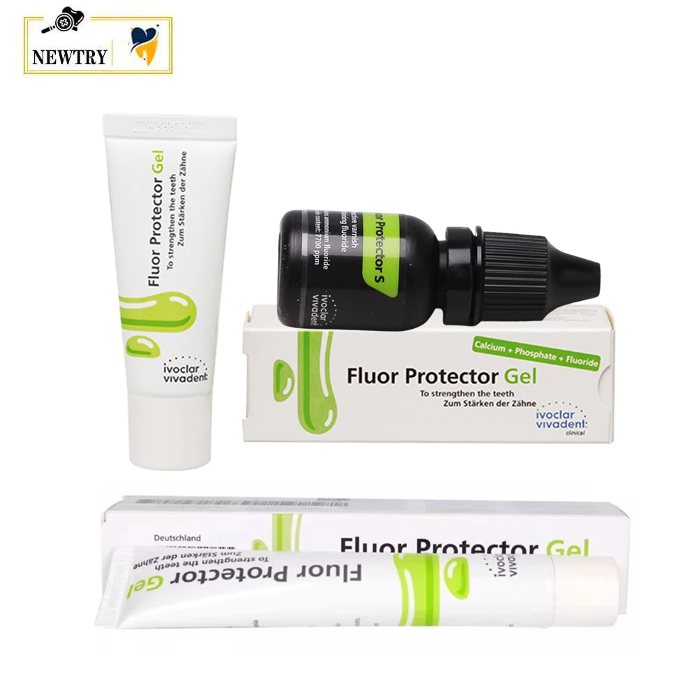 

Ivoclar Vivadent Fluor Protector 550579AN/639518AN/628436AN/628437AN Dental Fluoride Varnish Tooth Enamel Caries Protective Gel