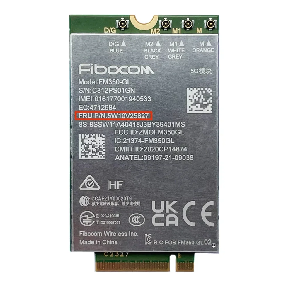modulo-fibocom-fm350-gl-5g-nr-m2-sub6-fru-5w10v25827-para-thinkpad-p1-gen5-t14s-gen3-x13-gen3-x1-carbon-10-a-generacion-x1-yoga-7-a-generacion
