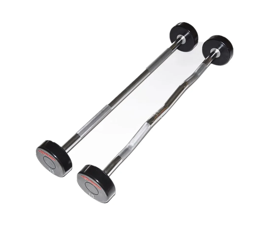 Rubber/PU/TPU/ CPU Material Barbell Straight Rod Barbell for Gym