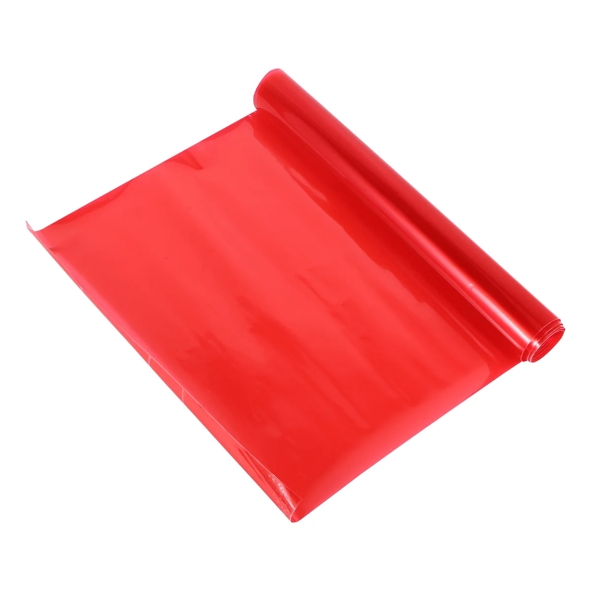 Película de tinte de luz trasera autoadhesiva, faros traseros, luces antiniebla, película de vinilo de tinte de 30 × 120CM (rojo)