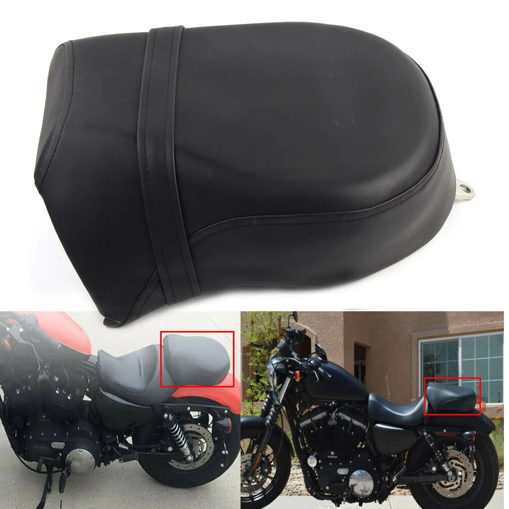 

Motorcycle Rear Passenger Seat Pillion Cushion For Harley Sportster Iron 883 883C 883N XL1200 2007-2015