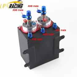 High QUALITY 60mm External dual Fuel Pump 0580254044 AN6 outlet oil fuel surge tank